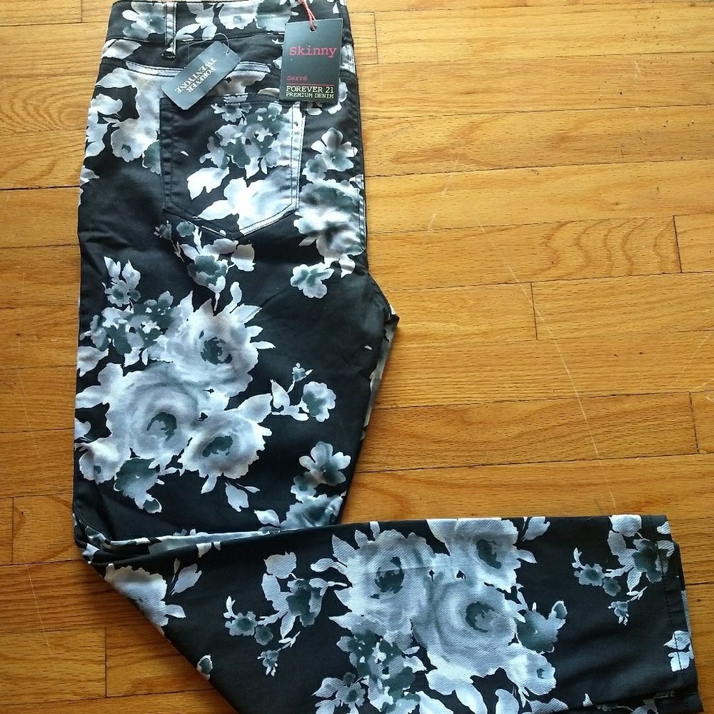 Floral Denim